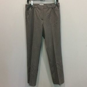 Vintage Ann Taylor Loft Y2K Women's  Heathered Gray Stretch Trousers Size‎ 6